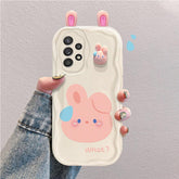 3D Cartoon Case Compatible with Samsung Galaxy A32 4G Cute Silicone Shockproof and Stylish Cover